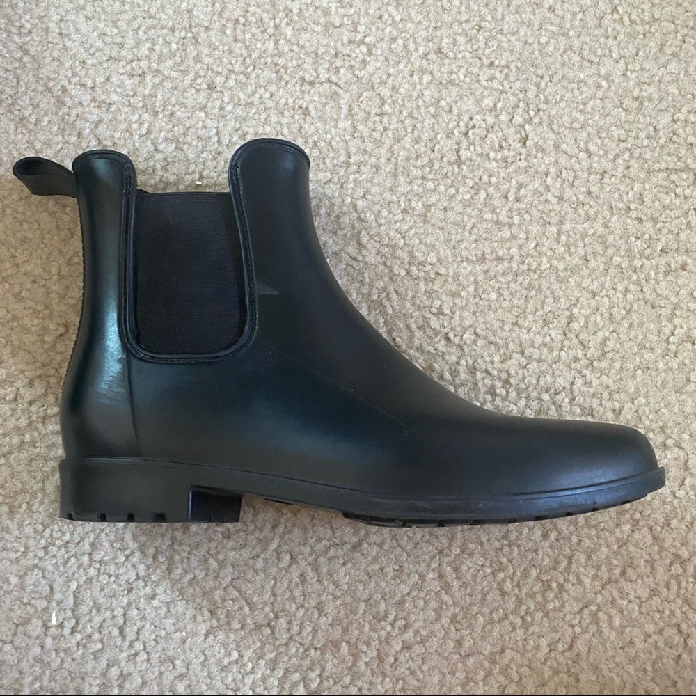 Black Slip On Booties